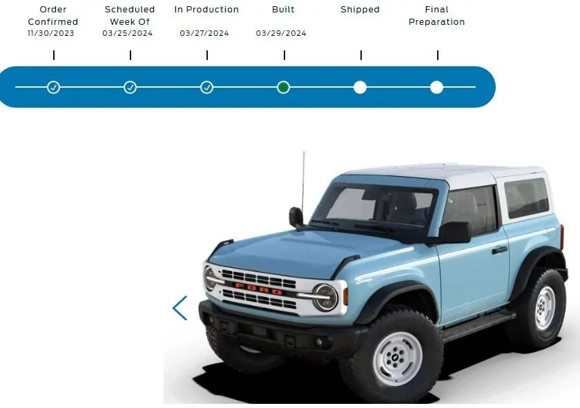 Ford Bronco HERITAGE EDITION Bronco Club ss