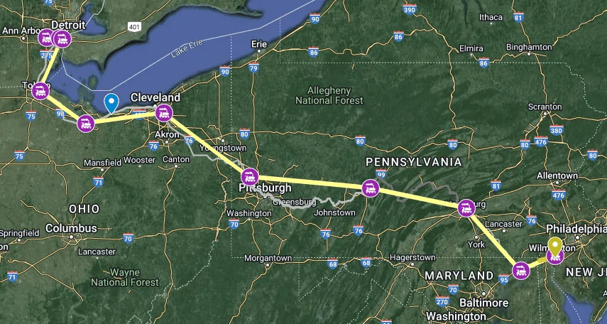 Ford Bronco Rail Car Location Tracking Screenshot from 2024-03-31 11-23-52
