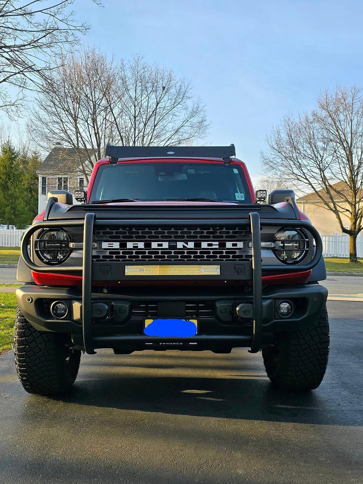 Ford Bronco Bull bar recommendations for capable bumper 433242199_336976246038001_6531288509583316334_n