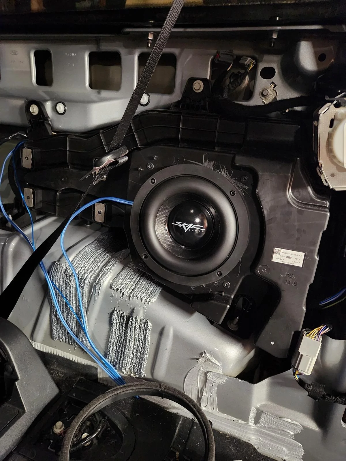 Ford Bronco Weak High Level Input for Kicker 500.1 (Subwoofer Amp) 20240331_221049