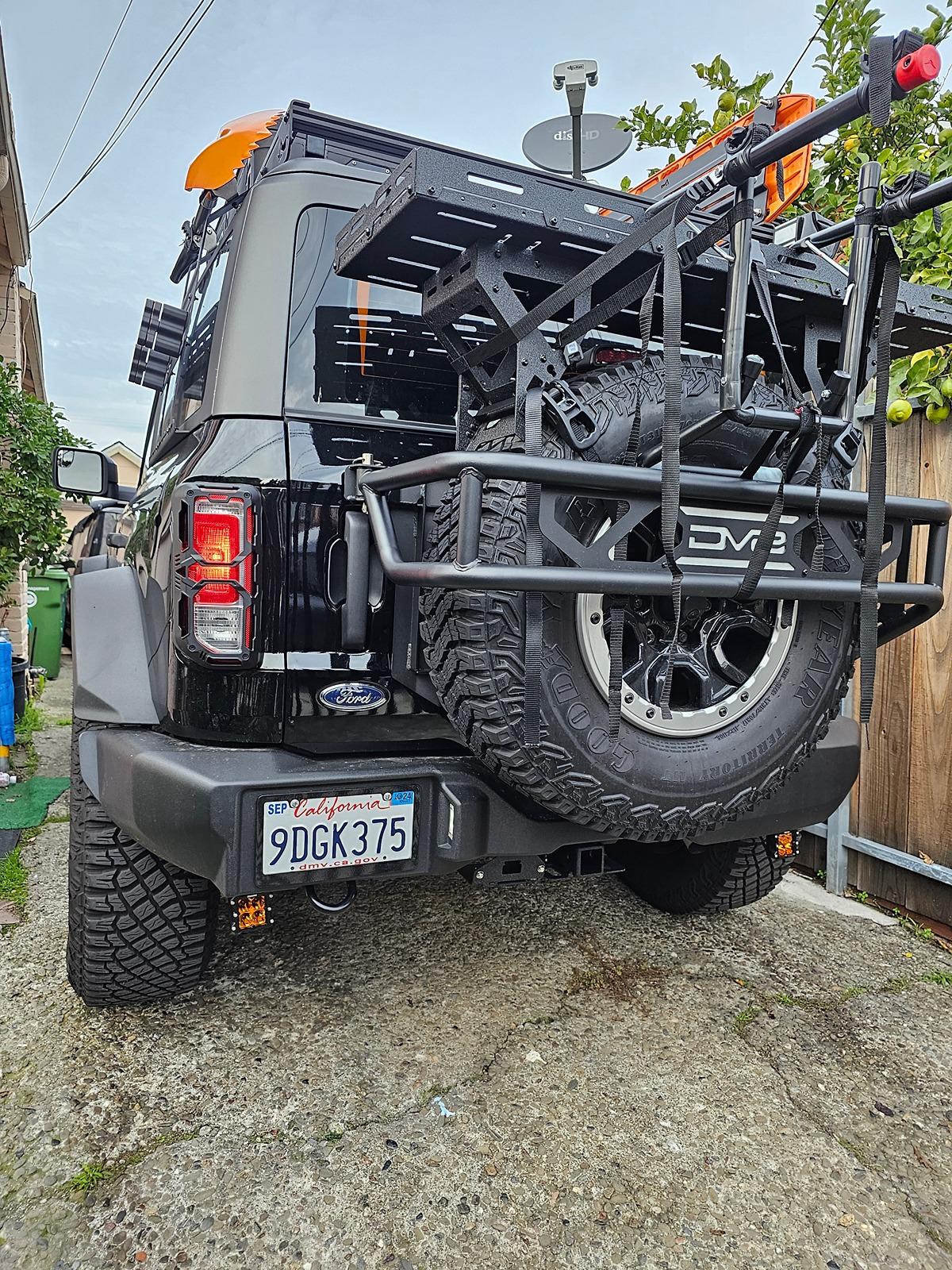 Ford Bronco Rear Light Bracket options? 1000010106
