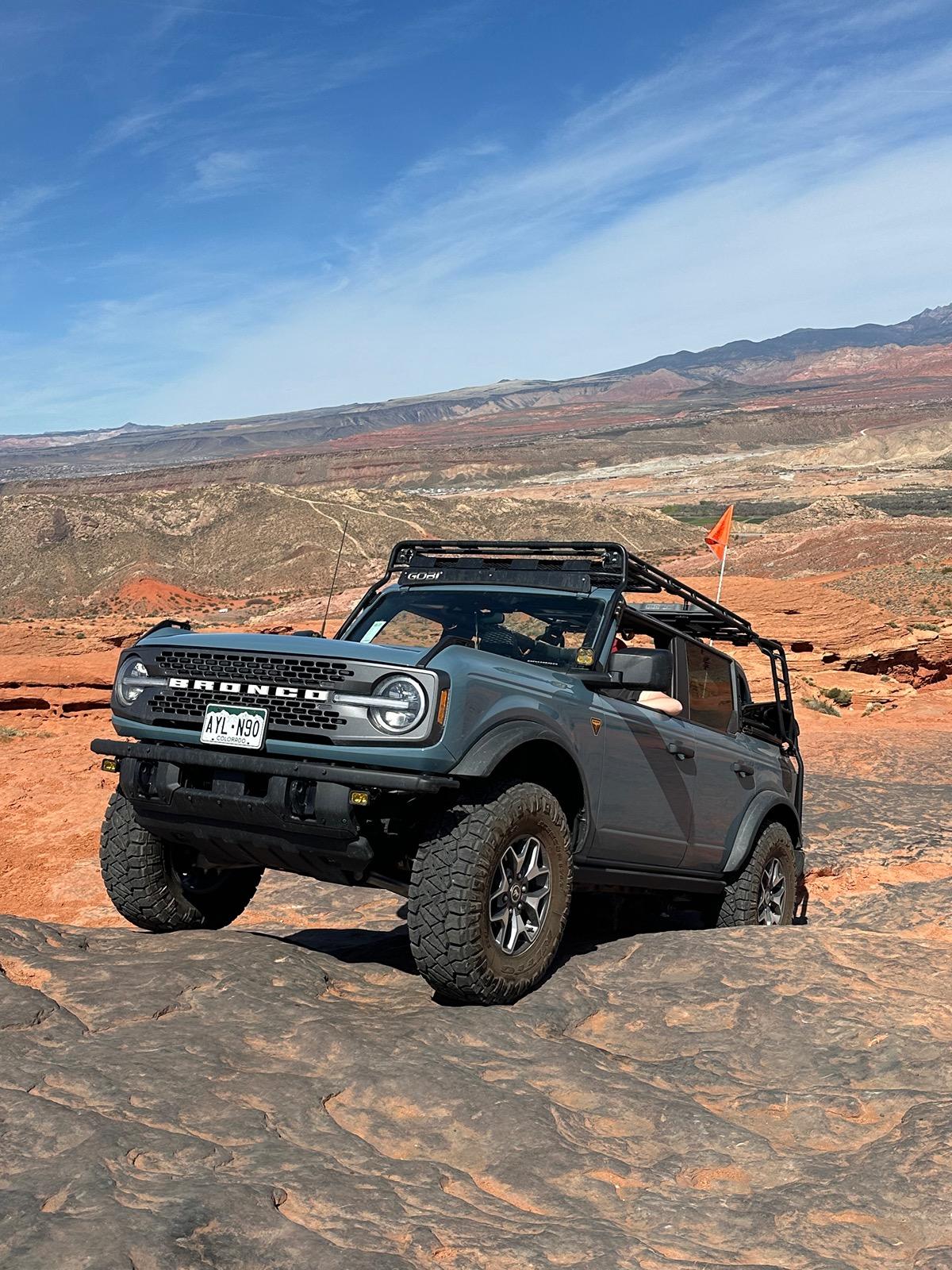 Ford Bronco 35x11.5R17  Tires (Nitto Ridge Grapplers) on Stock Badlands -- On and Off-Road Test IMG_3127