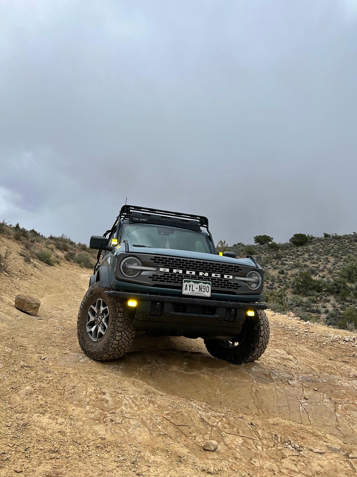 Ford Bronco 35x11.5R17  Tires (Nitto Ridge Grapplers) on Stock Badlands -- On and Off-Road Test IMG_0196