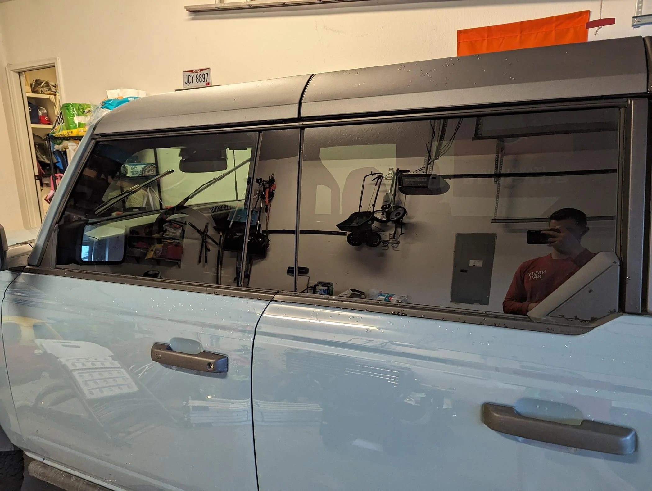 Ford Bronco What did you do TO / WITH your Bronco today? 👨🏻‍🔧🧰🚿🛠 PXL_20240402_234925343