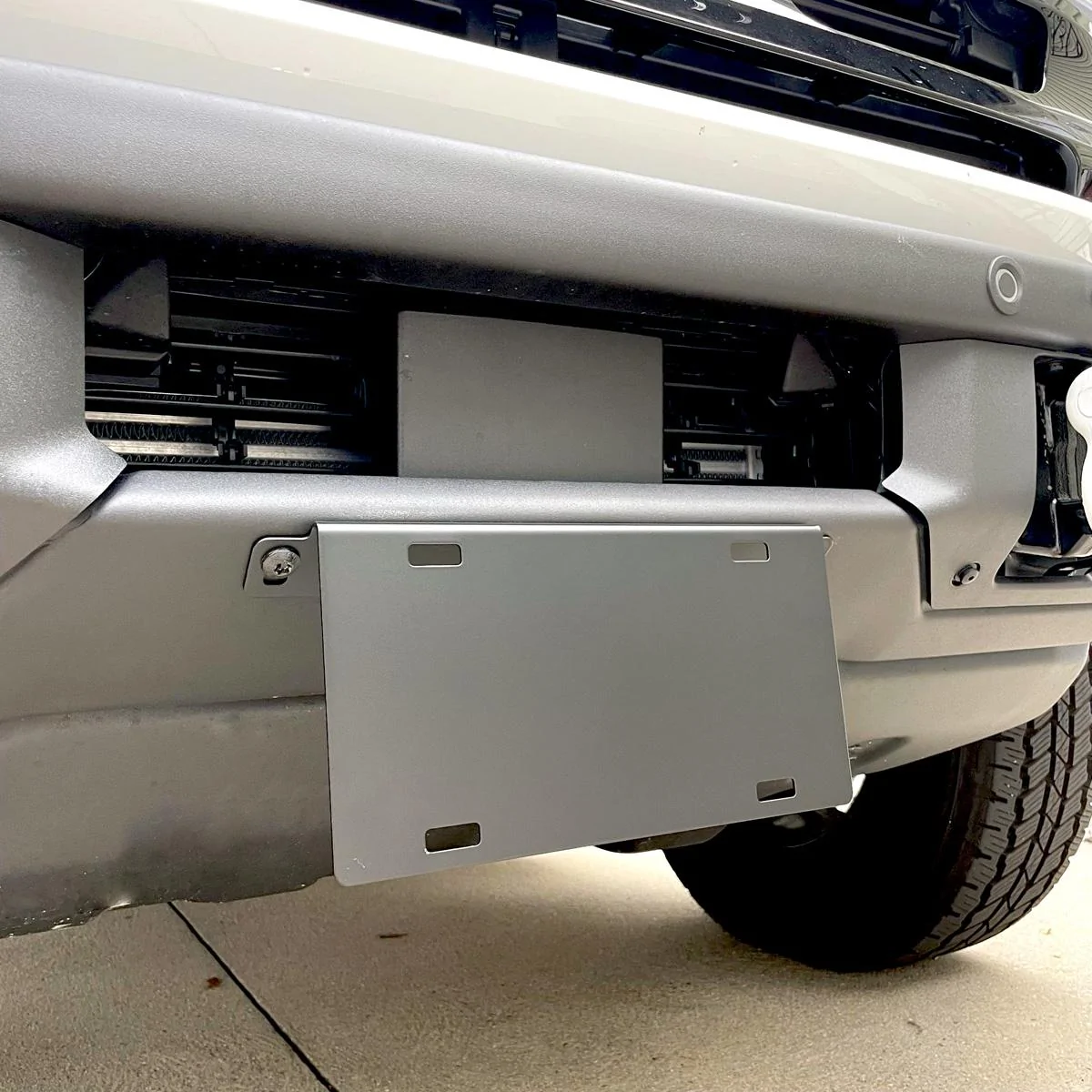 Ford Bronco Front License Plate License Plate Bracket 4