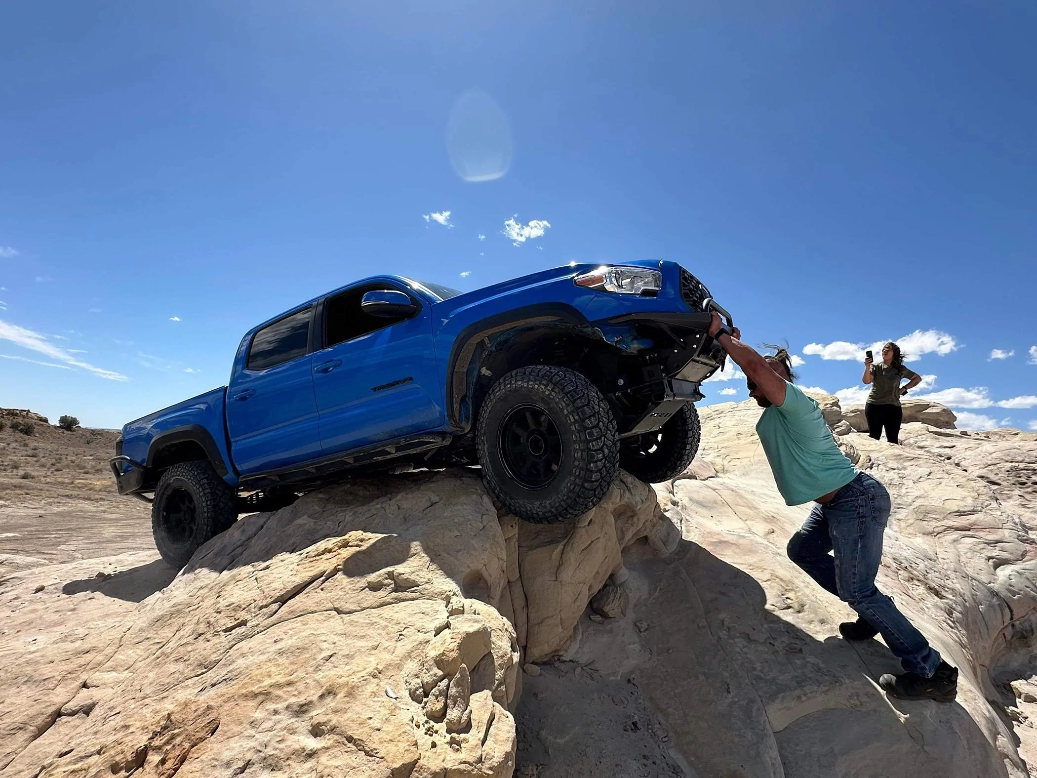Ford Bronco Got stuck on breakover angle and now multiple errors IMG_1248