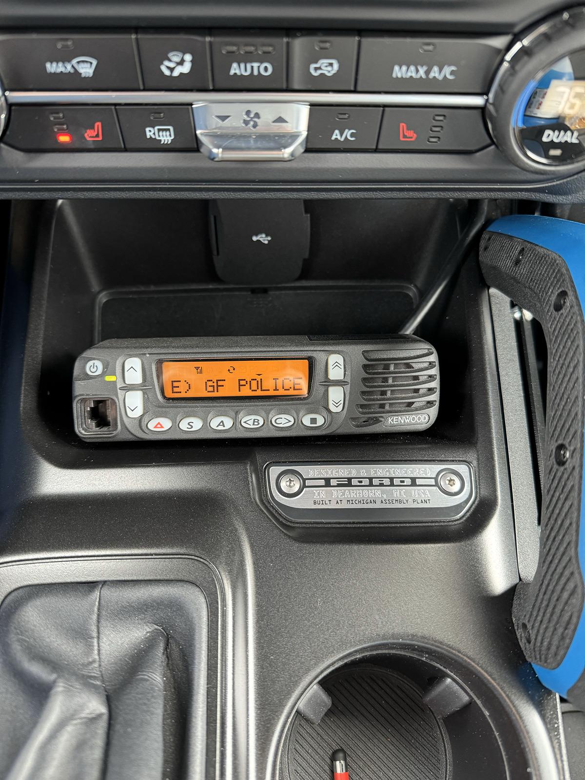 Ford Bronco GMRS Installed in 2021 Bronco Base IMG_2747