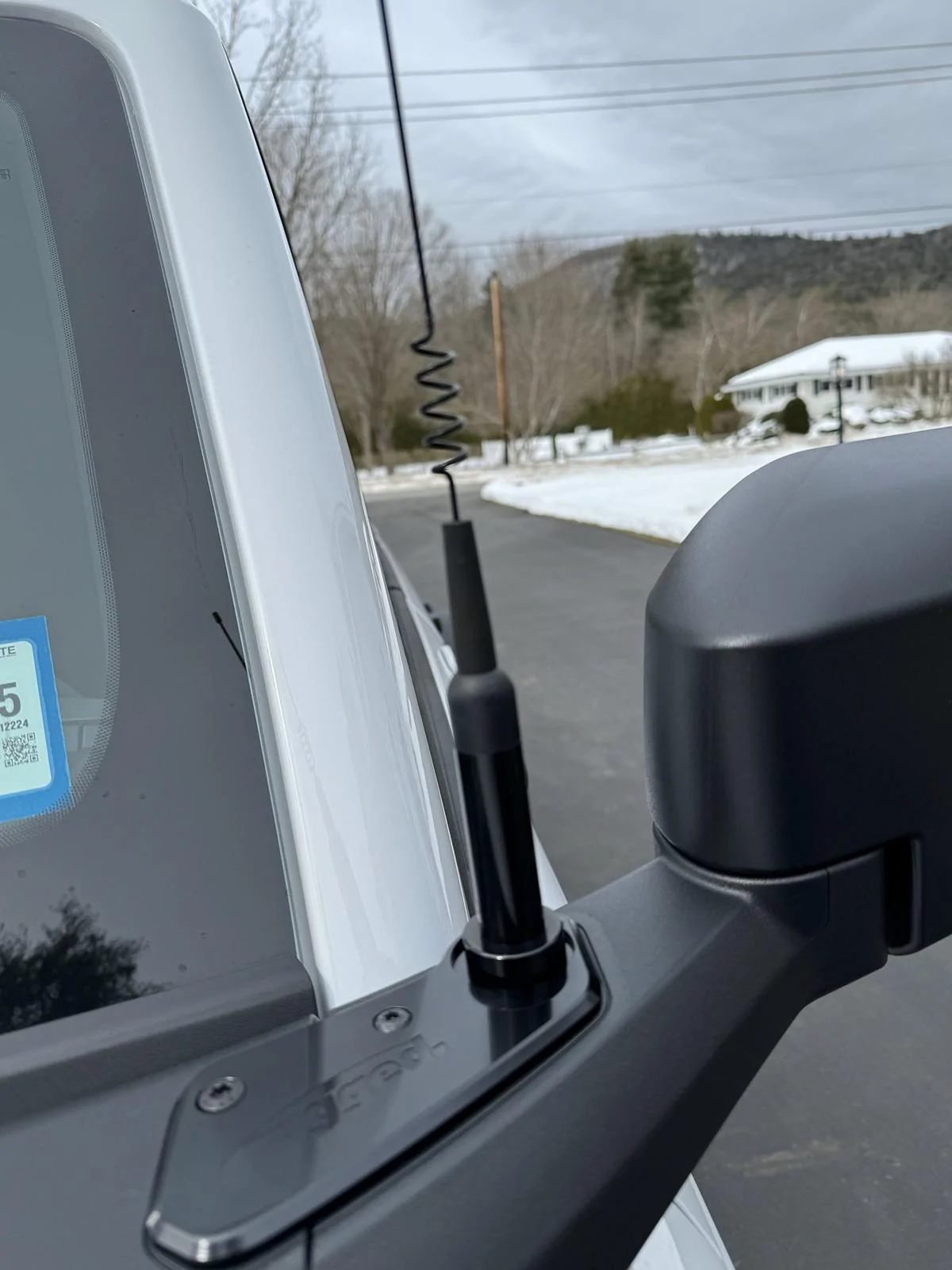 Ford Bronco GMRS Installed in 2021 Bronco Base IMG_2749