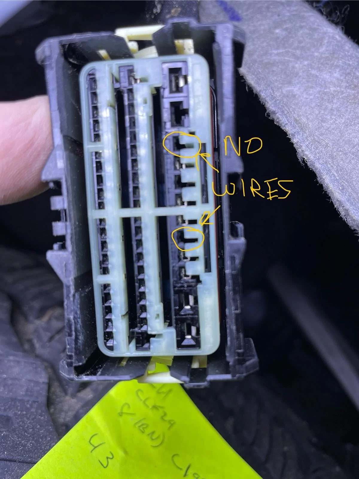 Ford Bronco Factory Fog Light Switch IMG_1897