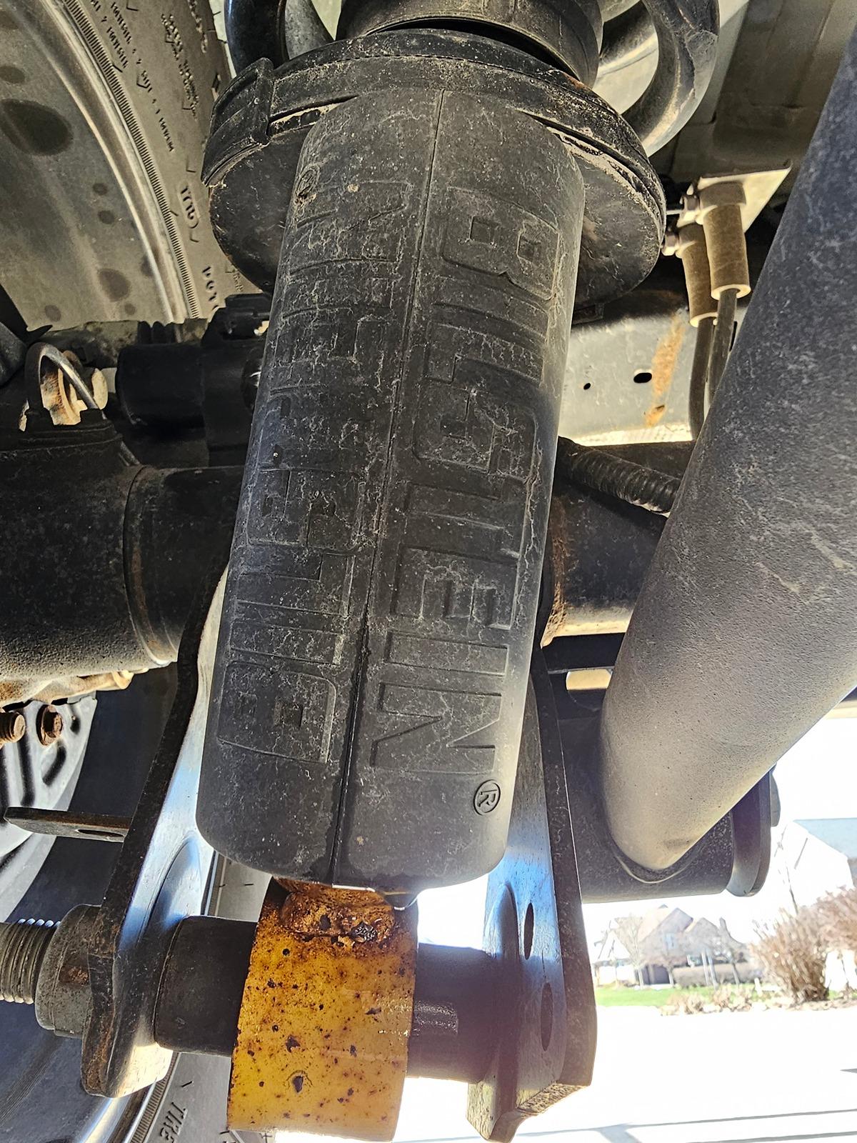 Ford Bronco Rear Shock leaking @ just under 42k miles 20240407_125733