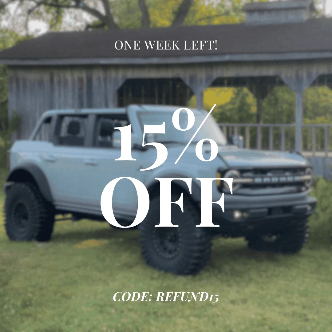 Ford Bronco SAVE WITH YOUR TAX REFUND! 2