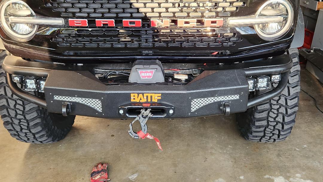 Ford Bronco BAMF Overland front winch bumper thumbnail (2)