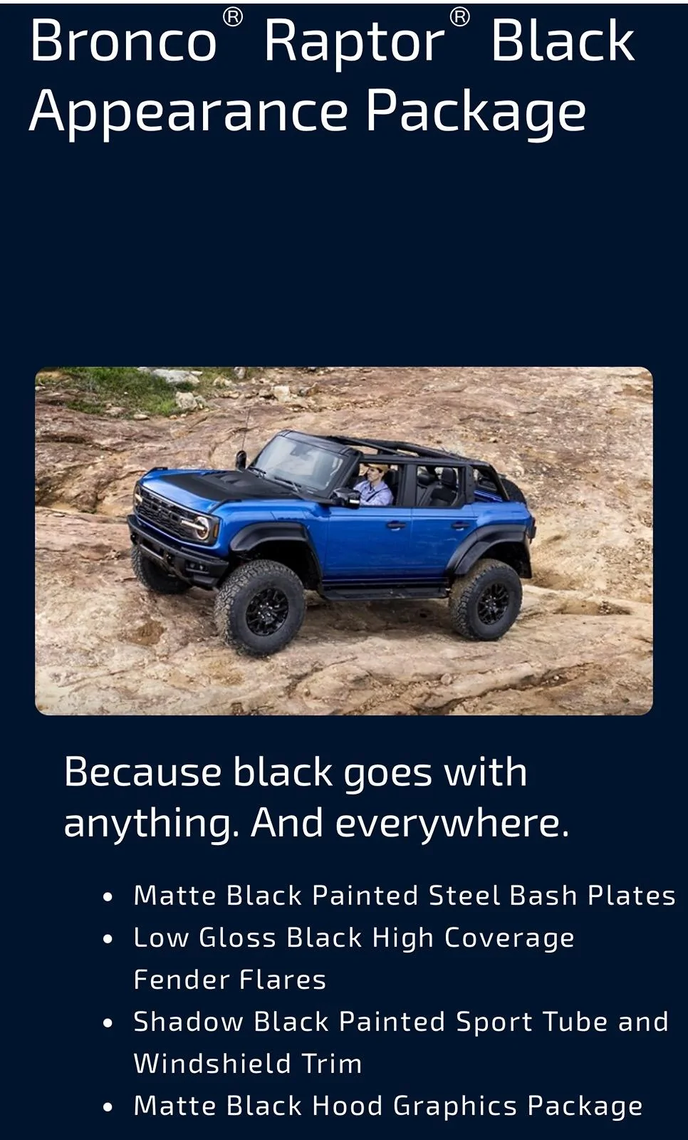 Ford Bronco Raptor Blackout Package Coming IMG_6680