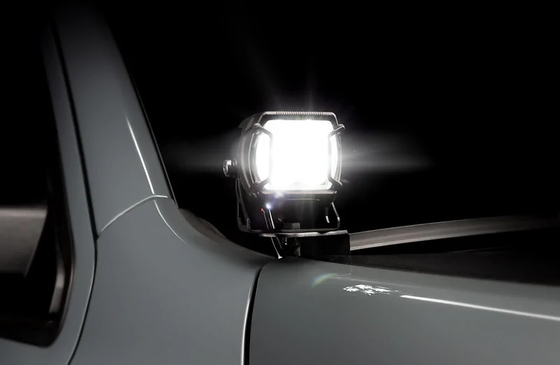 Ford Bronco Ditch Lights - Large vs. Small ORACLE_Lighting_Vega_Series_4_on