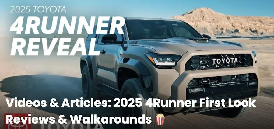 Ford Bronco 🚨 4Runner Official Debut - Info, Specs, Pics, Videos + First Look Reviews 2025-4runner-jpg