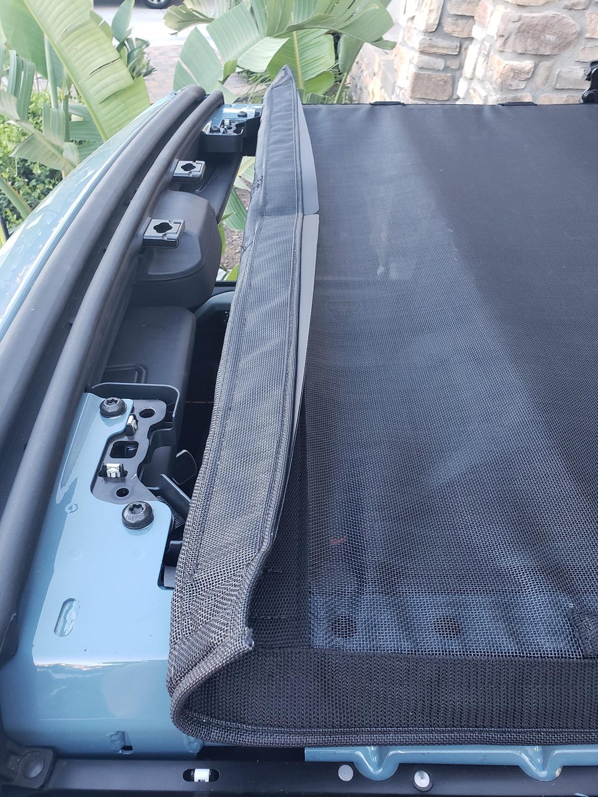 Ford Bronco Jtop Bimini shade installed 20240409_184009