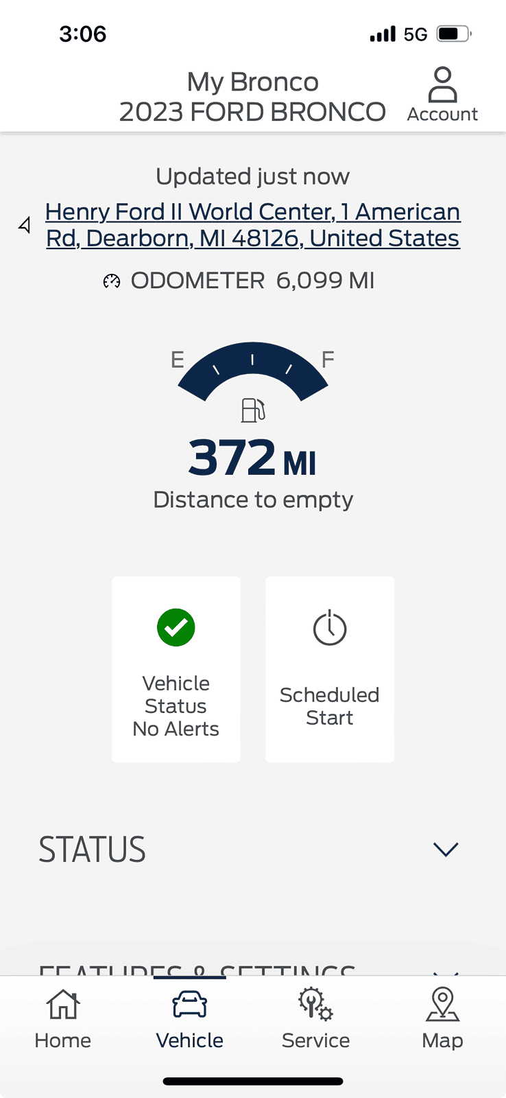 Ford Bronco Ford App vehicle locator 1712866765870-bo