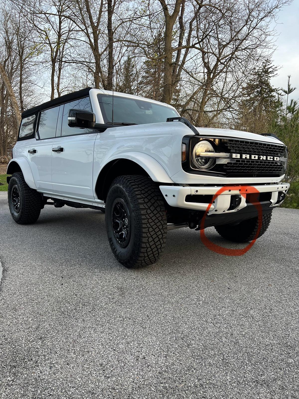 Ford Bronco Modular Bumper Part Identification IMG_5523