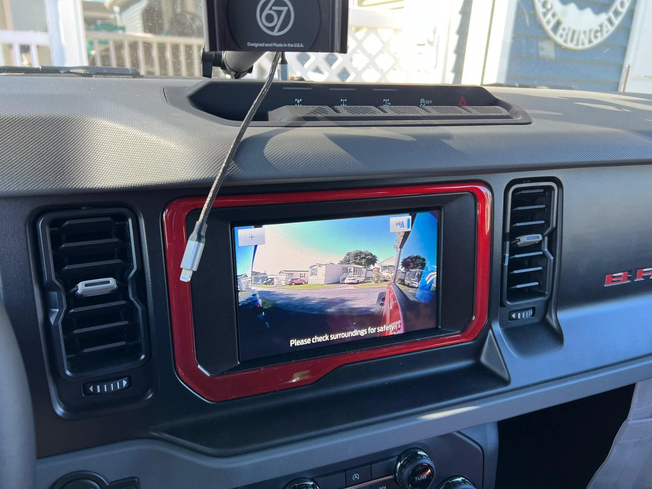 Ford Bronco Infotainment 8" to 12" upgrade completed. IMG_1967