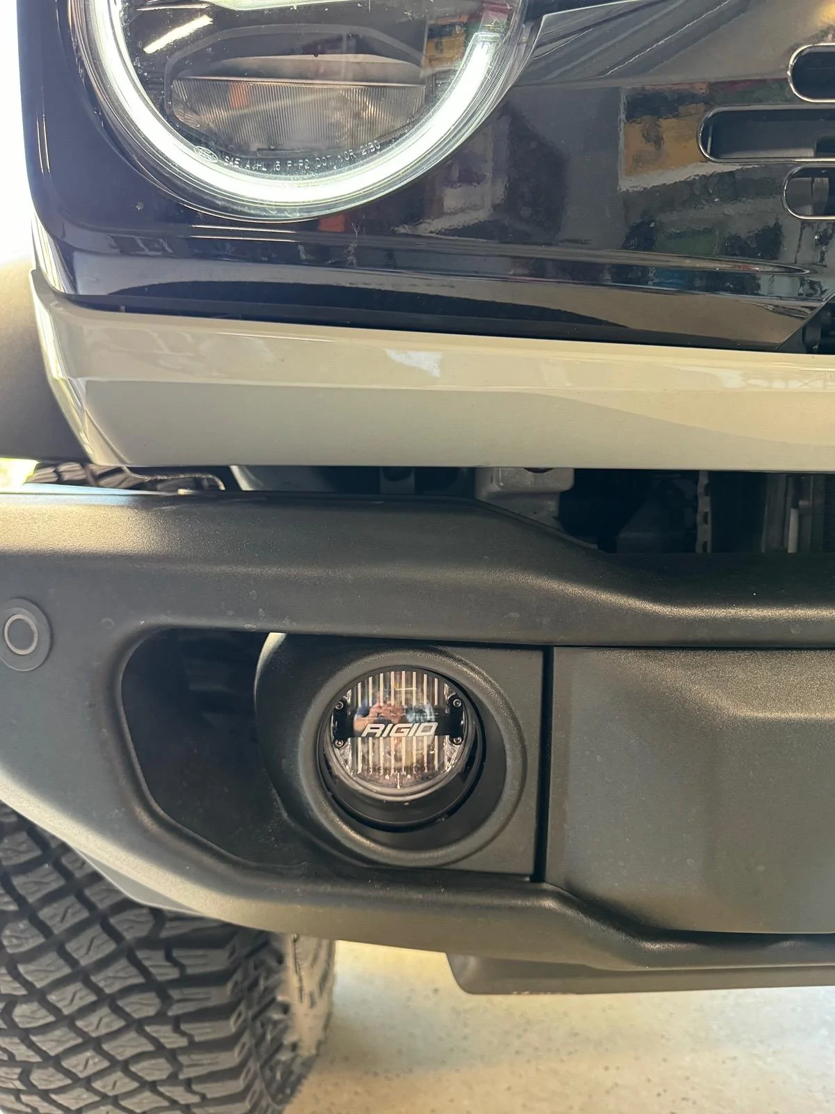 Ford Bronco Capable bumper Fog Lights IMG_0691