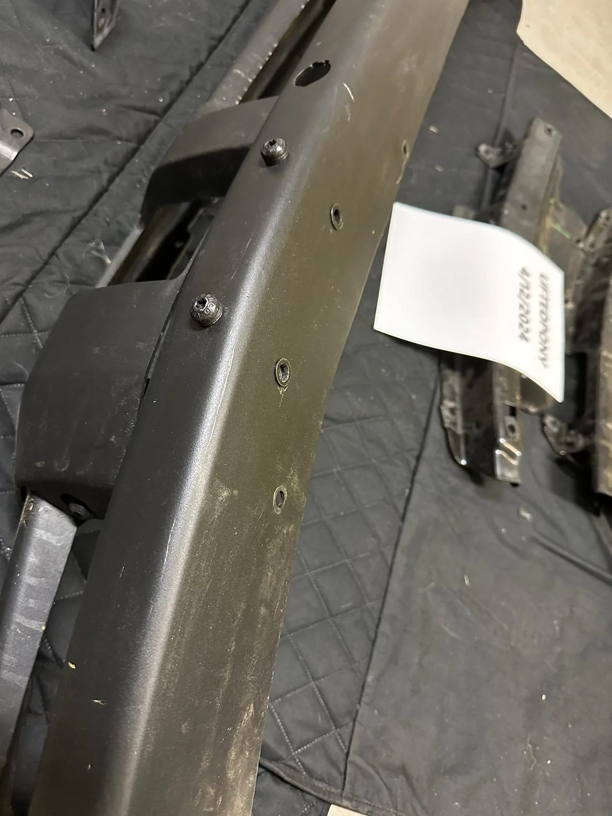 Ford Bronco First Edition Modular Mod Full Front Bumper, Including Front Tow Hooks - $275 IMG_7561