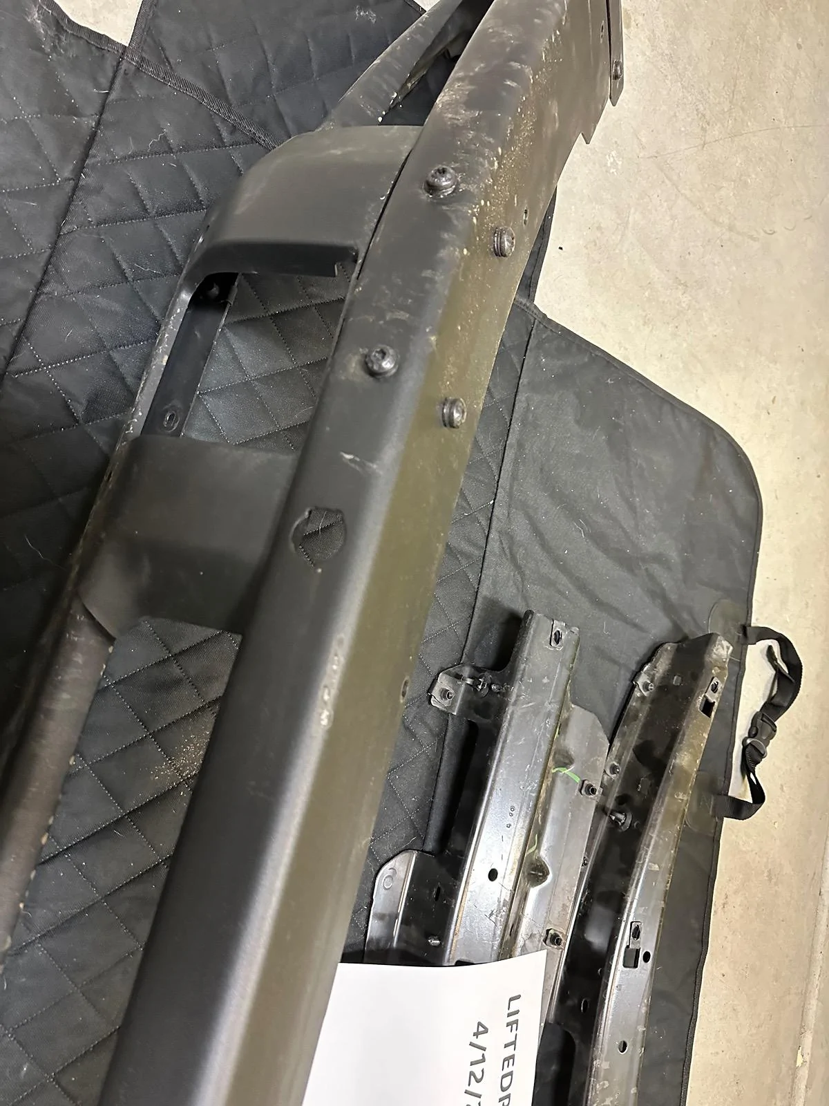 Ford Bronco First Edition Modular Mod Full Front Bumper, Including Front Tow Hooks - $275 IMG_7562