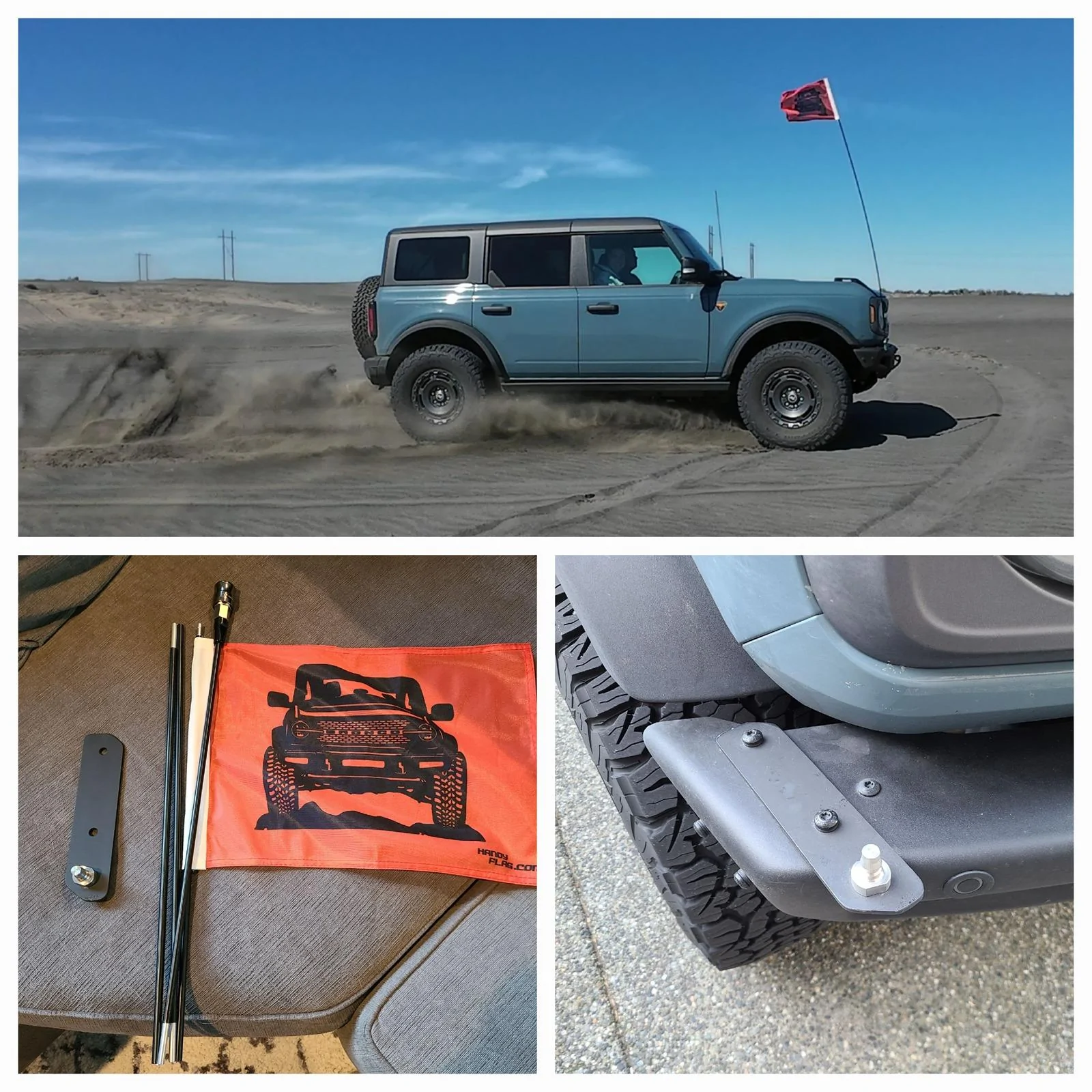 Ford Bronco Dune Flag 20240412_182045