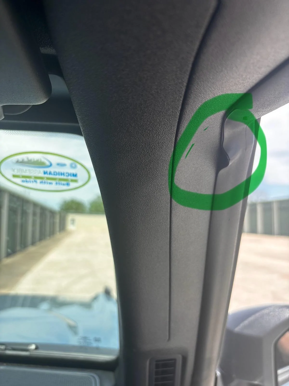 Ford Bronco Window Seal Rubber -Raised Gap IMG_2919