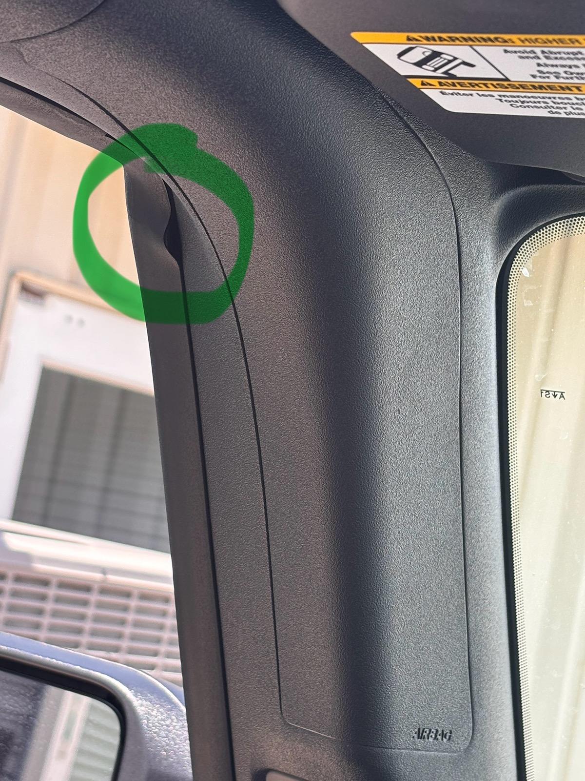 Ford Bronco Window Seal Rubber -Raised Gap IMG_2920