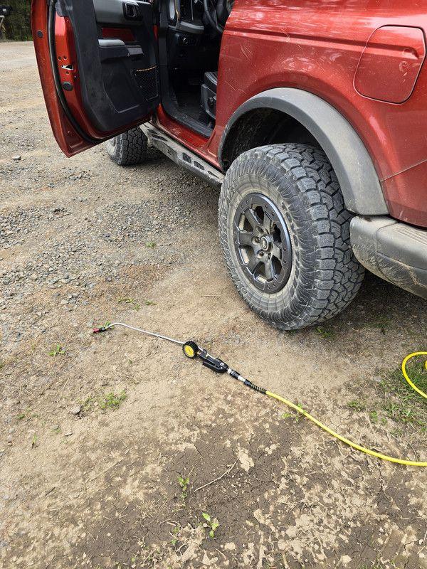 Ford Bronco Maiden Solo Off-Road and Camping Voyage in Bronco data