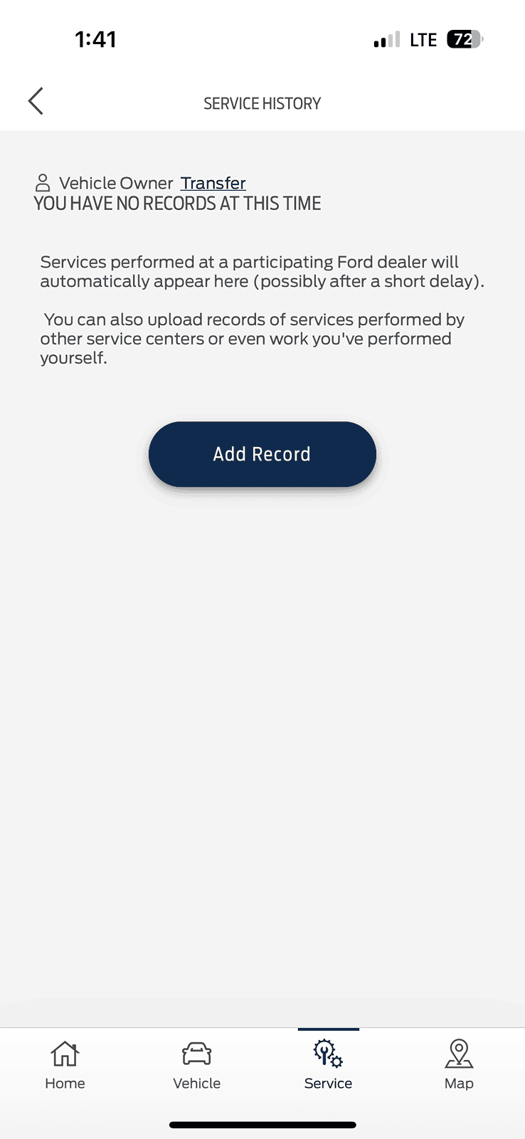 Ford Bronco Ford Pass App - Submitting Self Service IMG_2358