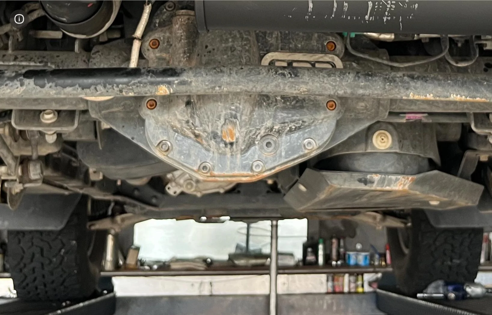 Ford Bronco Change Driveline Fluids Early! IMG_1317