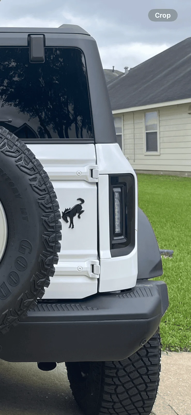 Ford Bronco Crooked tailgate door fix? IMG_6990