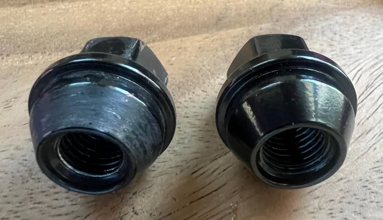 Ford Bronco FS: Custom Bronco Logo Lug Nuts IMG_2148