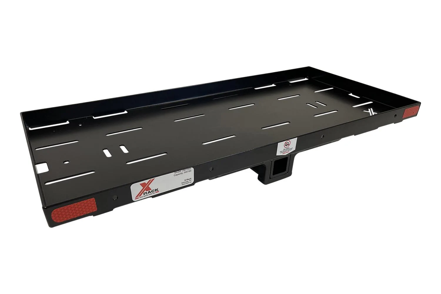 Ford Bronco Portable storage solution -- $100 DIY hitch mounted rack from Harbor Freight 2021-08-13 12.18.59