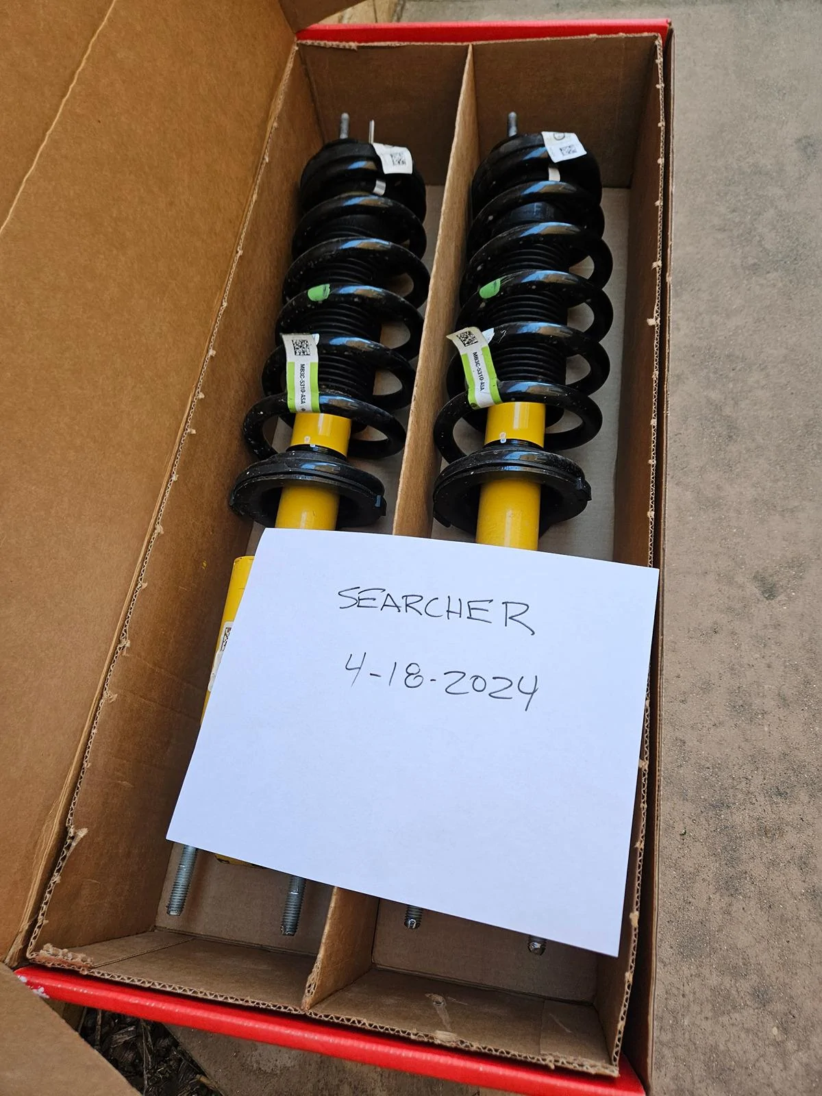 Ford Bronco Sasquatch Bilstein Take Offs $500 20240418_154510