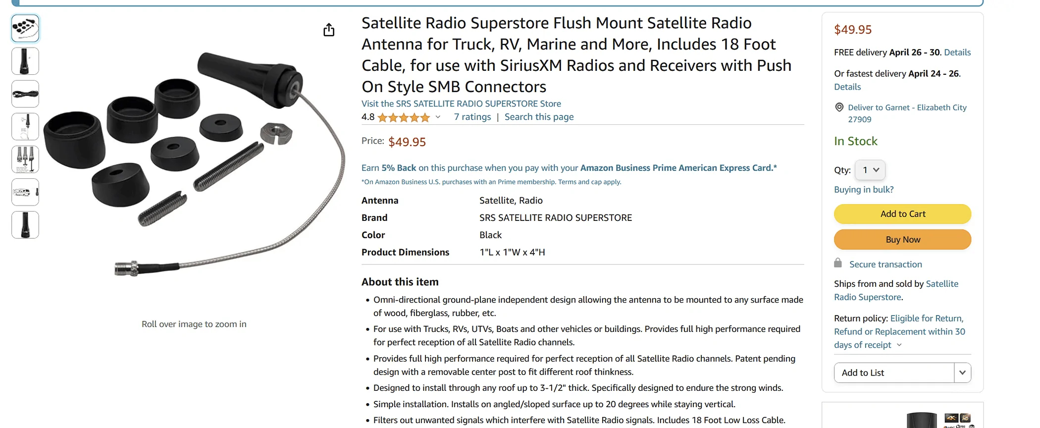 Ford Bronco SiriusXM reception Sirius Antenna