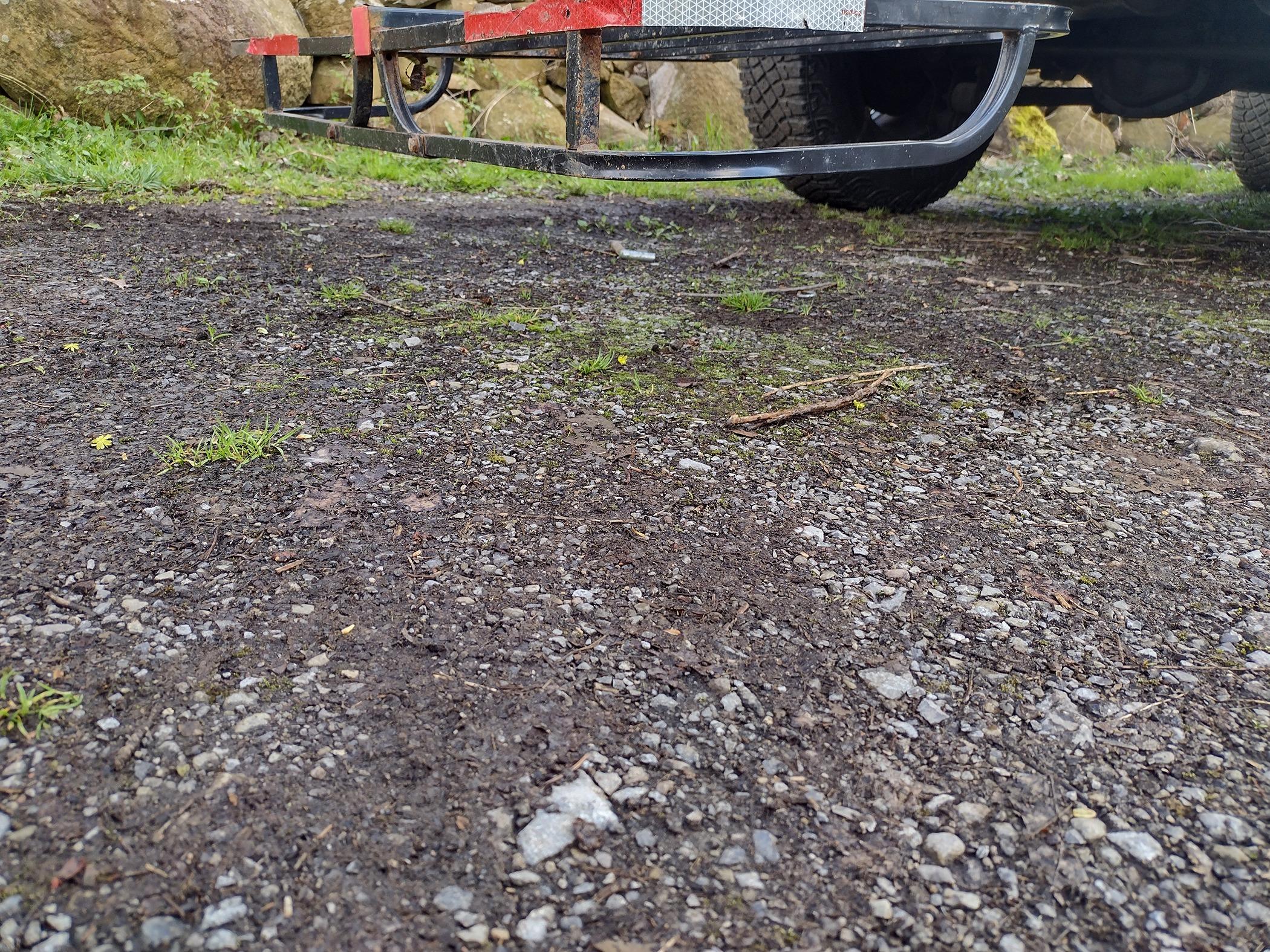 Ford Bronco Portable storage solution -- $100 DIY hitch mounted rack from Harbor Freight IMG_20240420_174703169_HDR