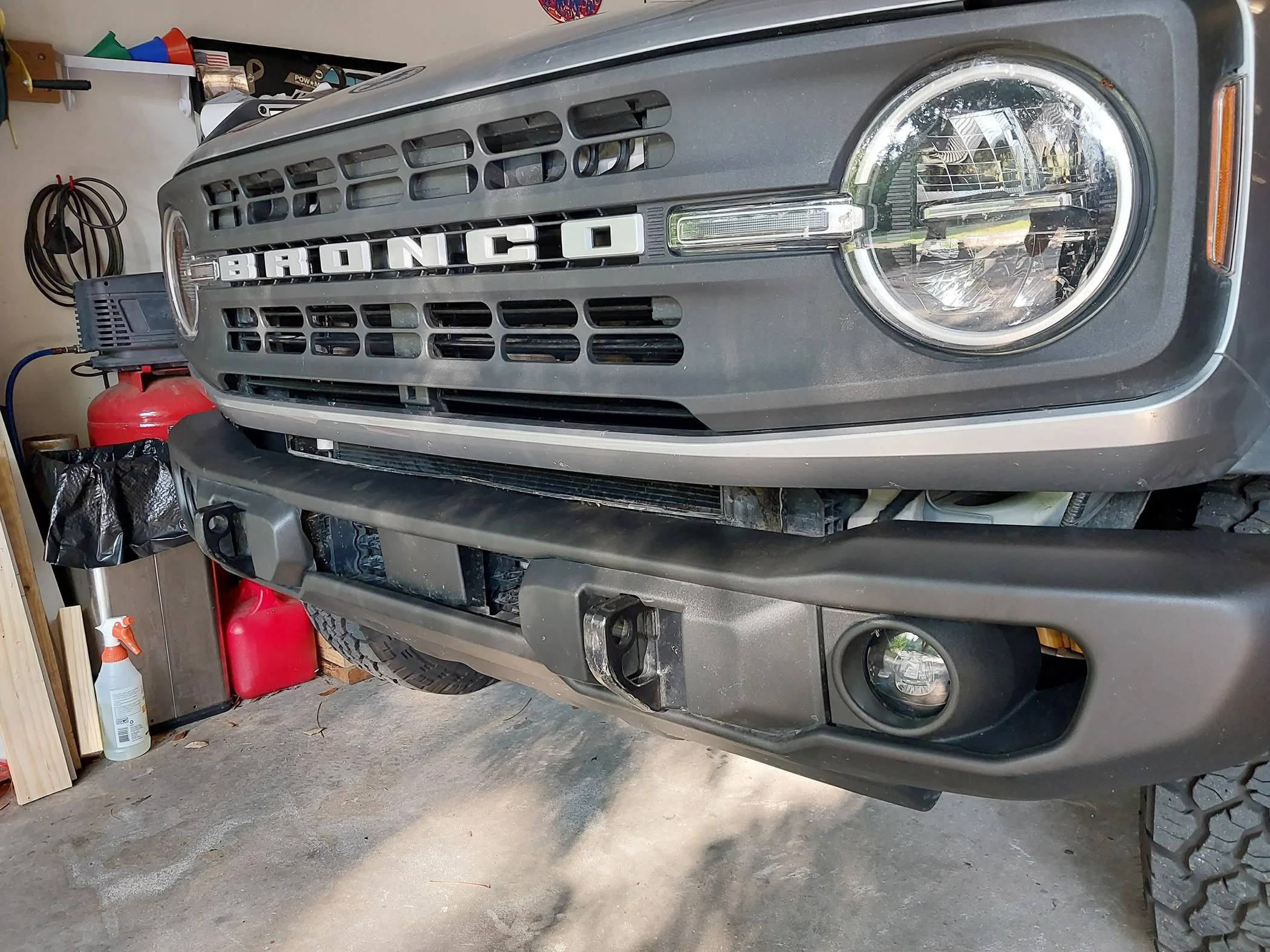 Ford Bronco Bull bar recommendations for capable bumper 20230830_171628