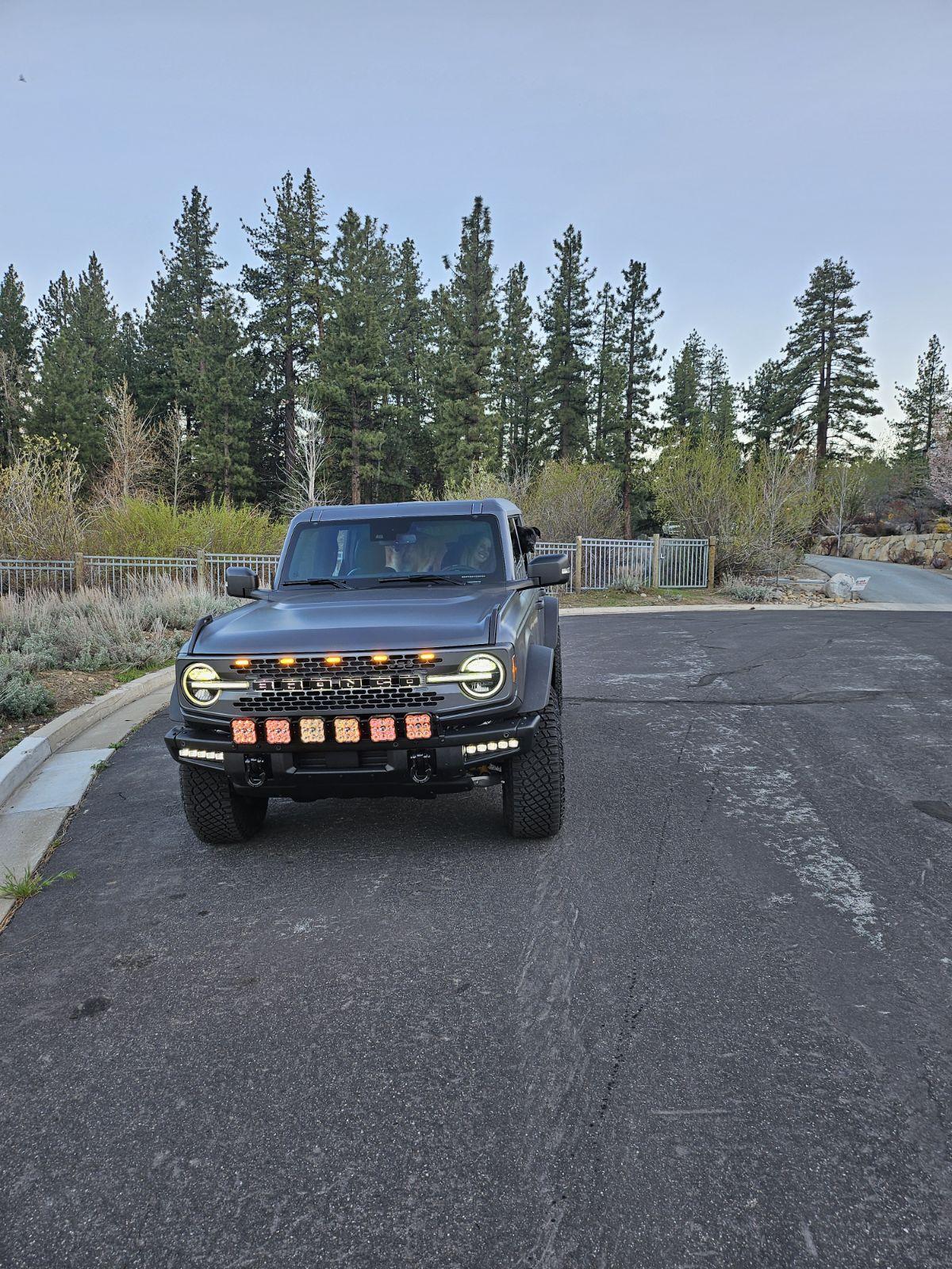 Ford Bronco SS5 Grille Crosslink Lightbar by Diode Dynamics, Oracle backlit letters, and a few other mods image000000