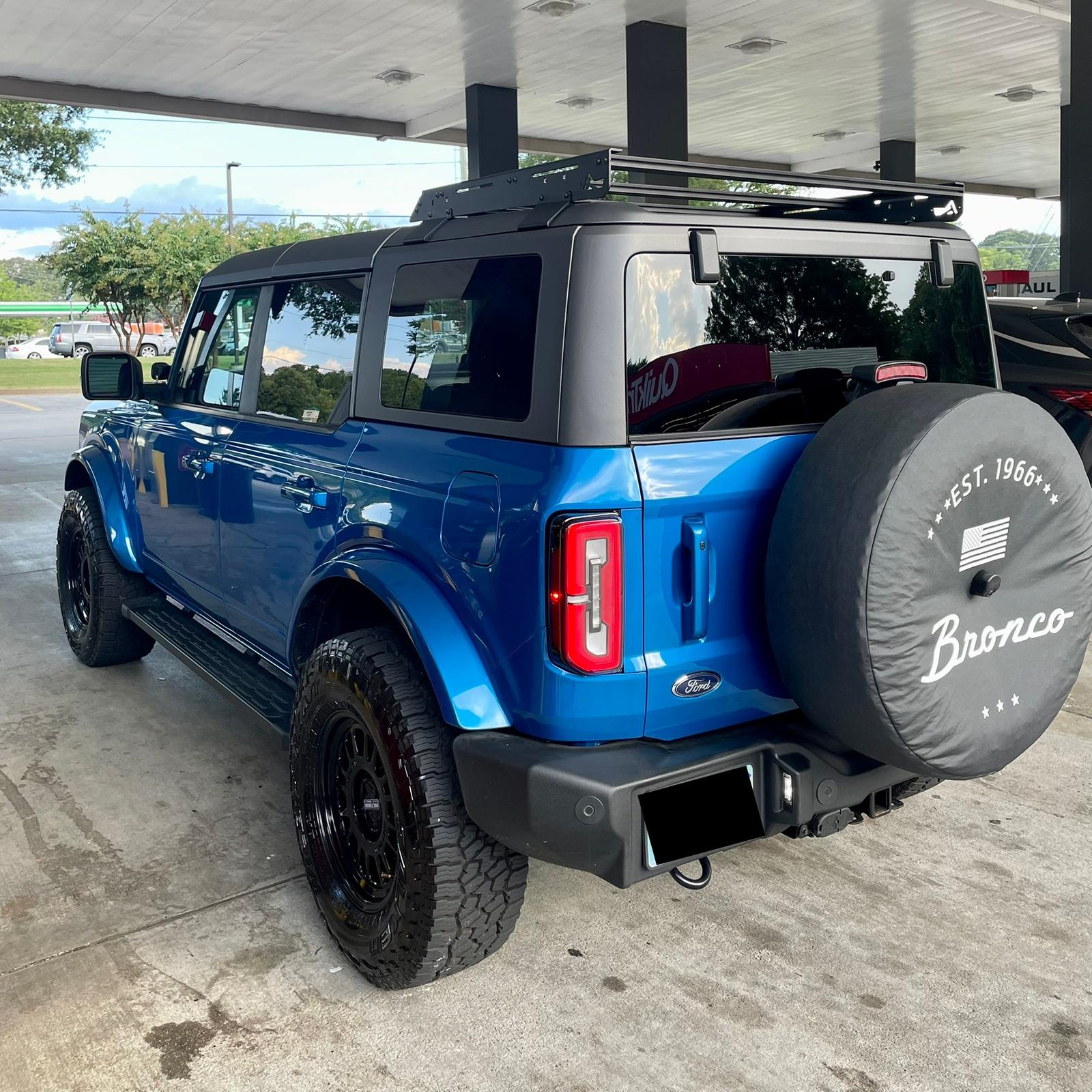 Ford Bronco TrailRax Half Rack Roof Rack IMG_0529
