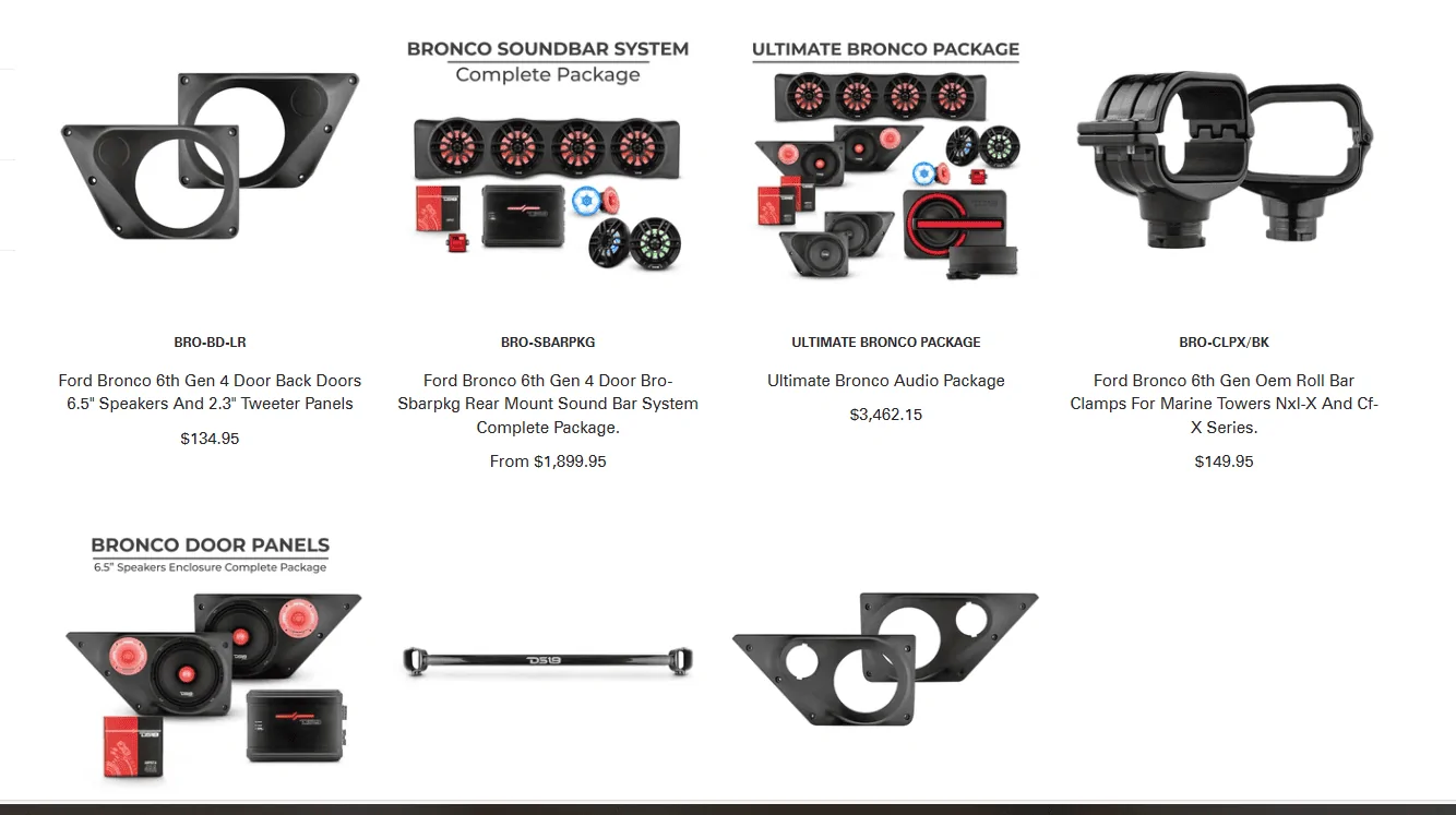 Ford Bronco Bronco audio from DS18 1713881708644-y1