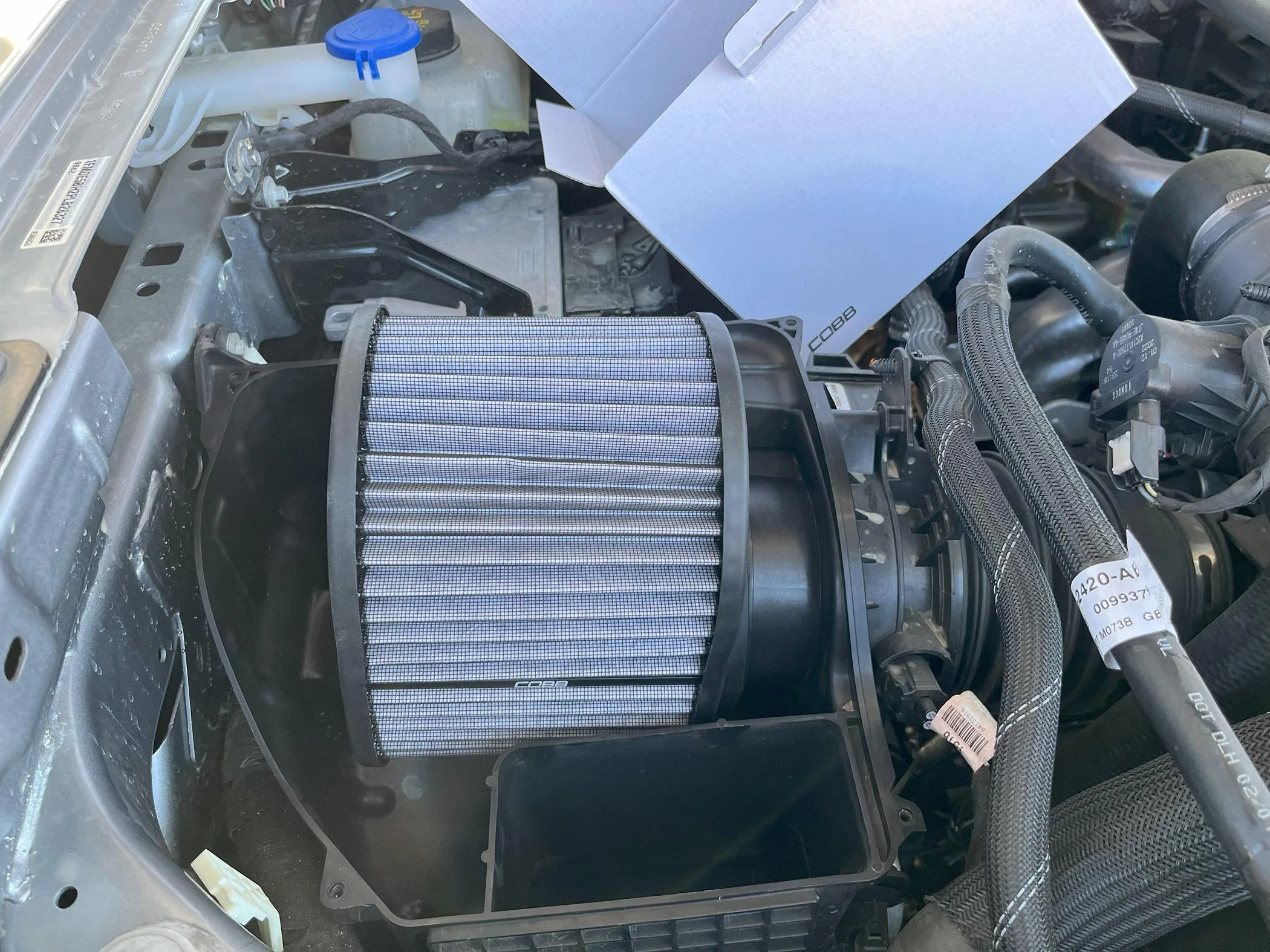 Ford Bronco COBB Intake system airbox IMG_0676