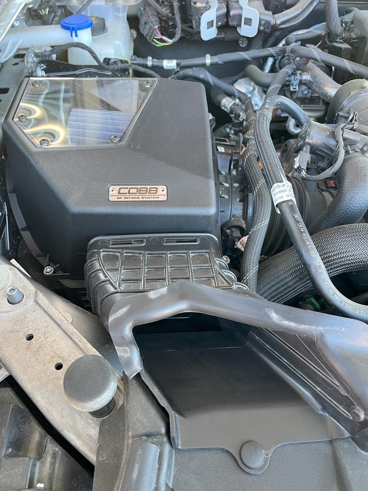 Ford Bronco COBB Intake system airbox IMG_0681
