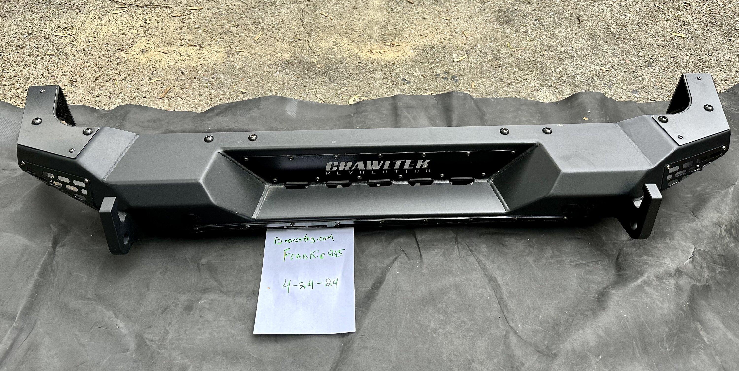 Ford Bronco Crawltek Blaze Rear Bumper IMG_2624