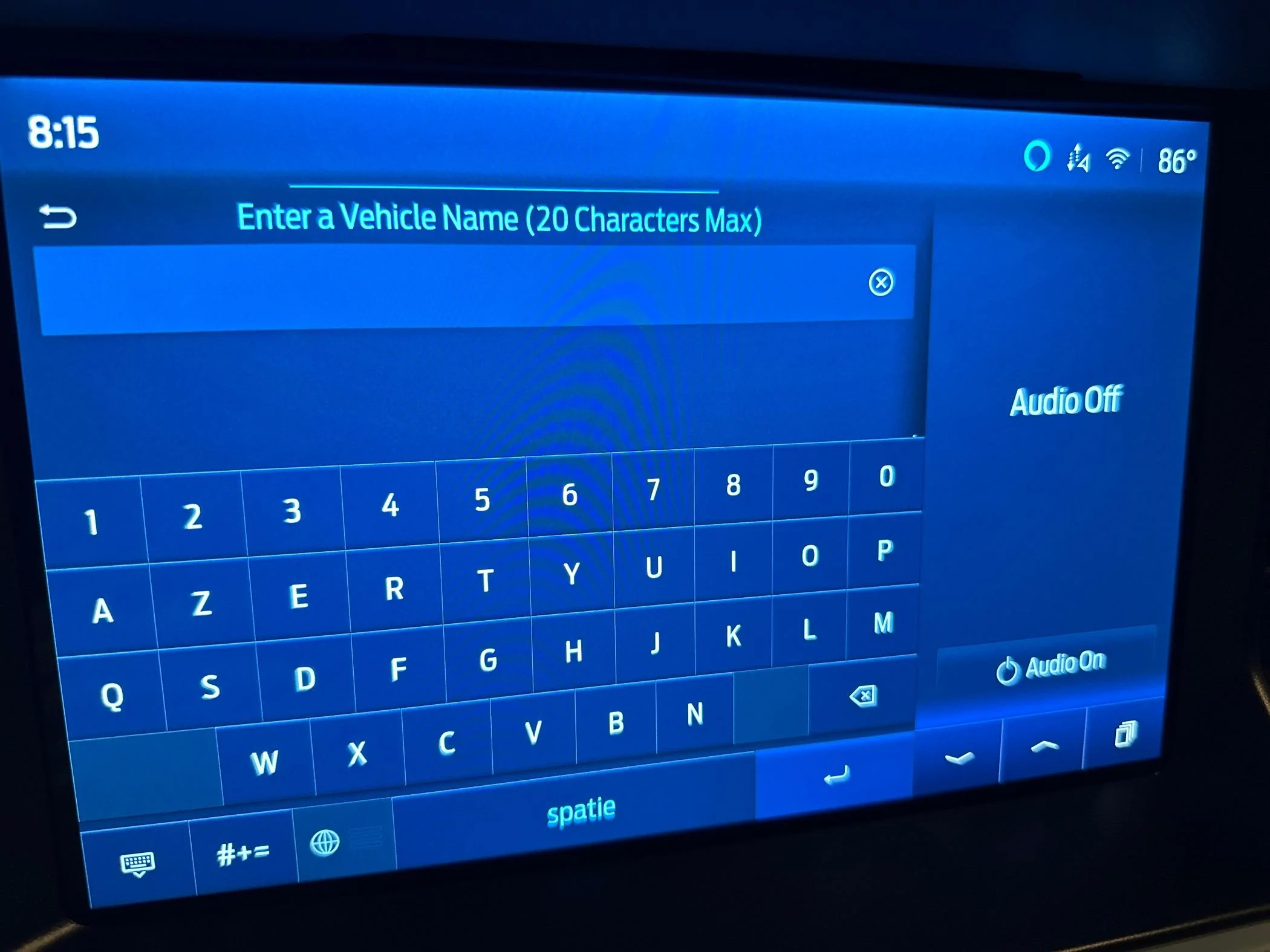 Ford Bronco Help please. Keyboard language. imag