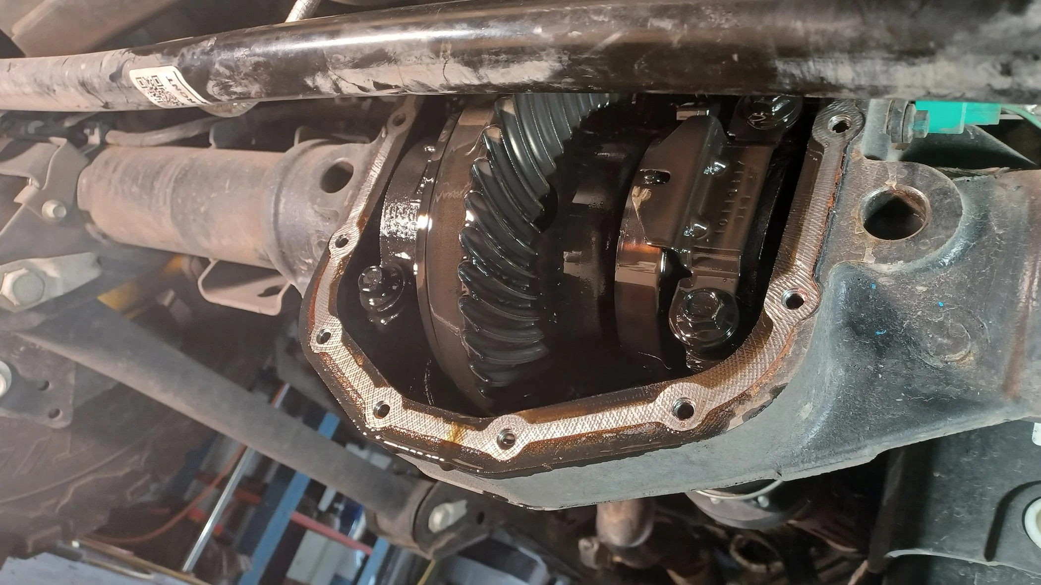 Ford Bronco Change Driveline Fluids Early! 20240424_170238