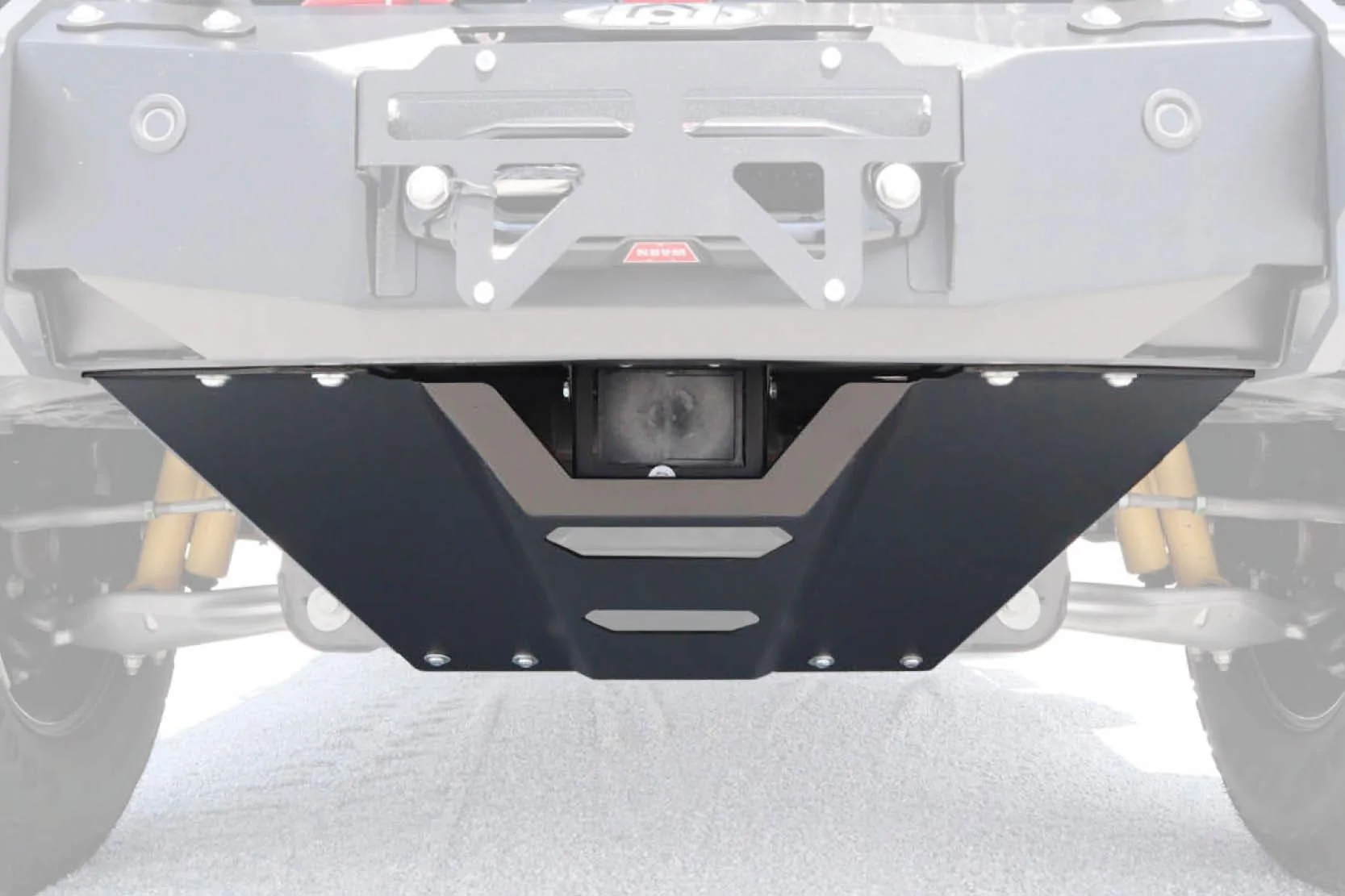 Ford Bronco Bronco Front Bumper ACC Sensor Relocation Kit (Mounting Bracket & Skid Plate SET) BSP2111-1cut