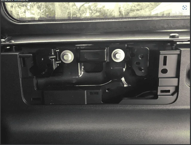 Ford Bronco WTB Just 1 Soft Top Mounting Bracket IMG_6923