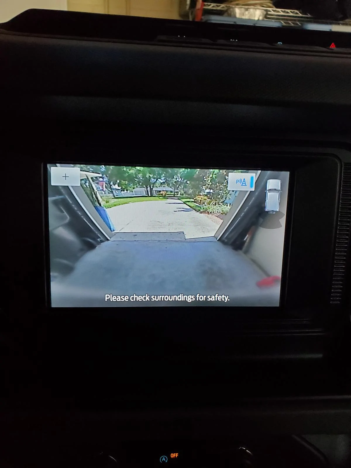 Ford Bronco 2022 Backup Camera - Guidelines or No Guidelines? 20240426_103536